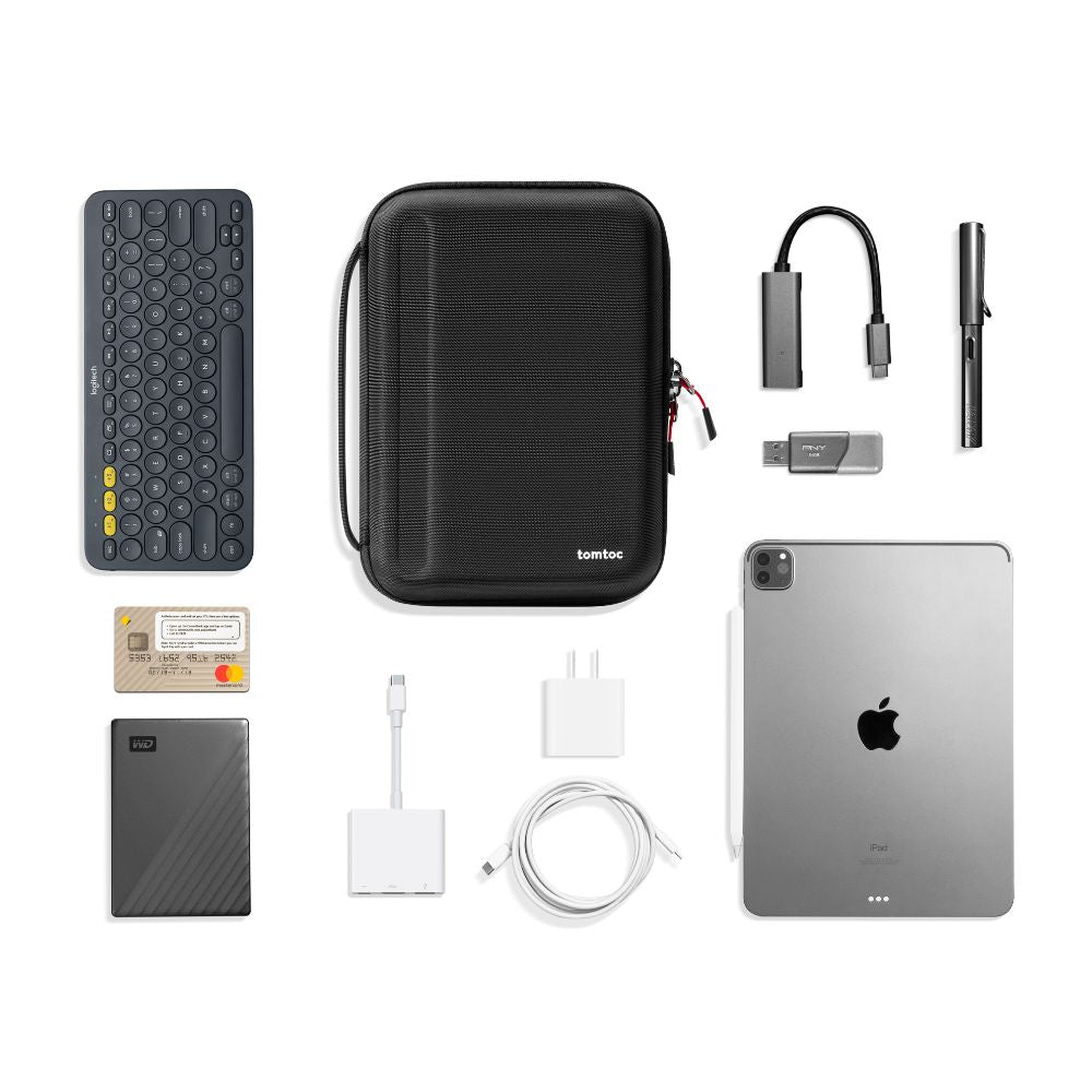 Tomtoc FancyCase B06 iPad Case Plus 11 Inch - Black