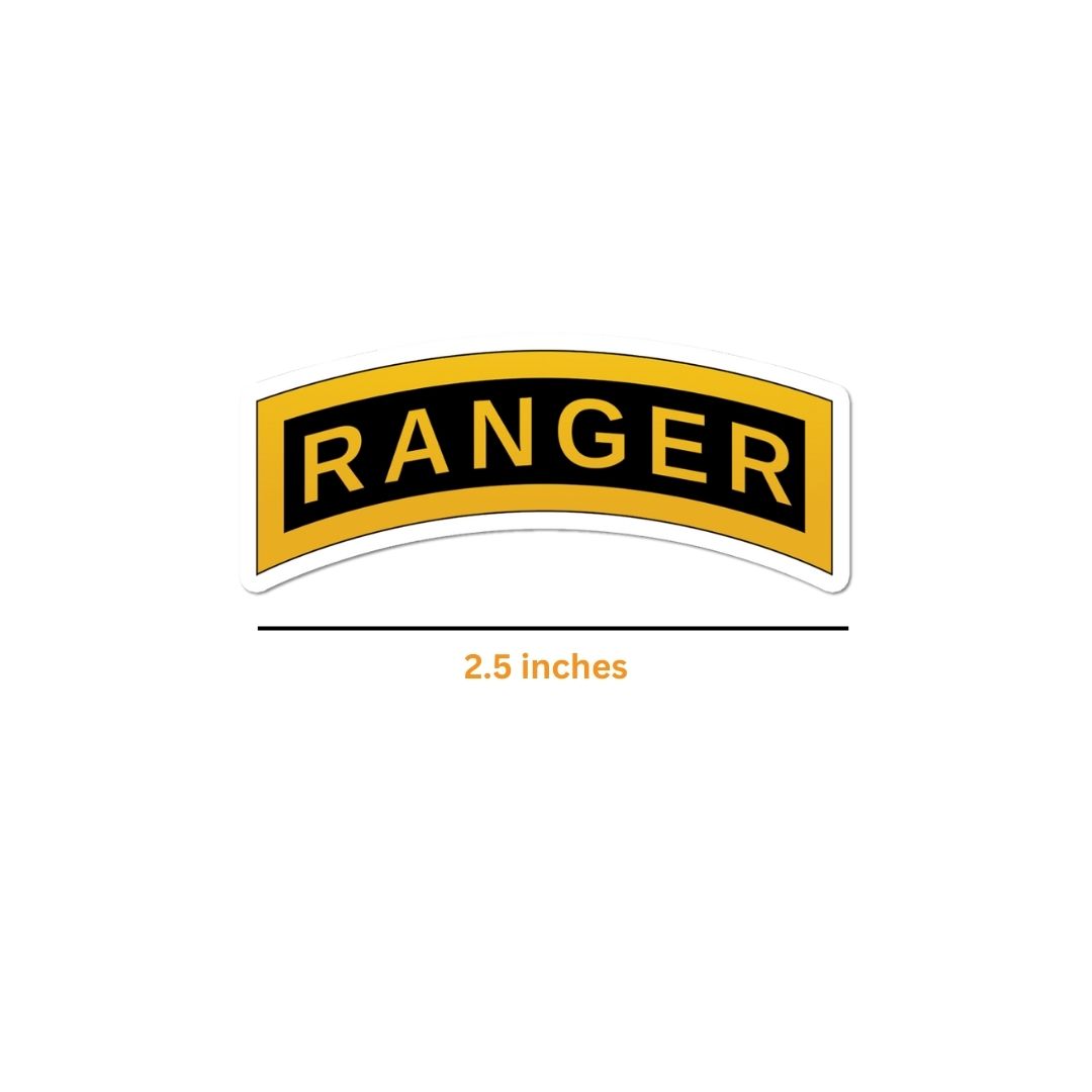 Ranger Name Tab Sticker