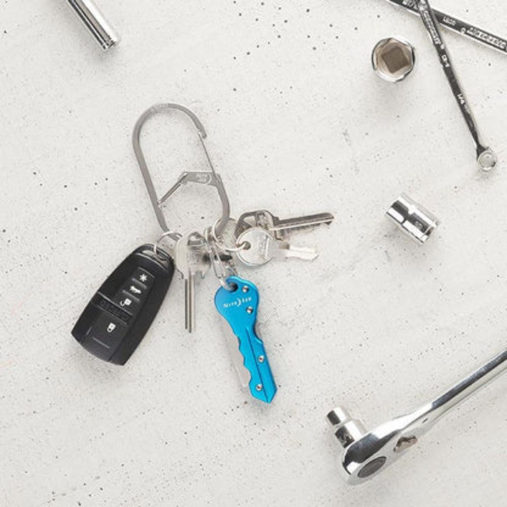 G-Biners Dual Chamber Carabiner - Silver
