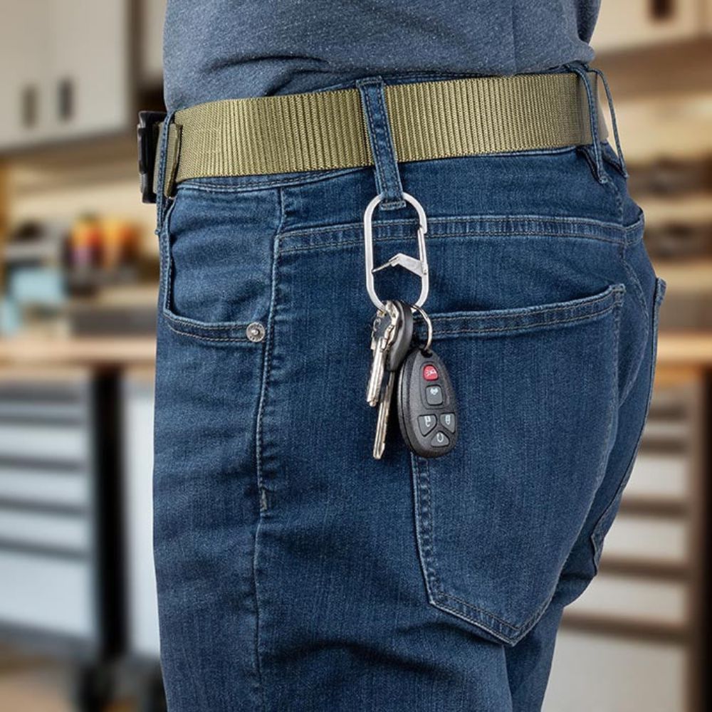 G-Biners Dual Chamber Carabiner - Silver