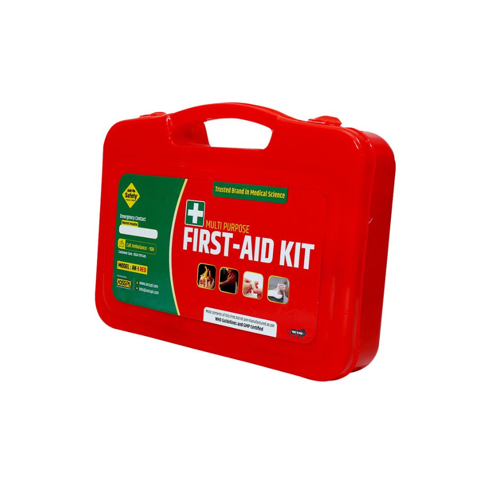 AOSSPL AK-I First Aid Kit - Red