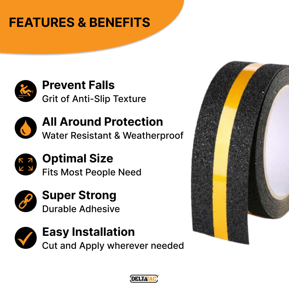 DT 5 Meter Anti Skid Tape with Reflective Stripe