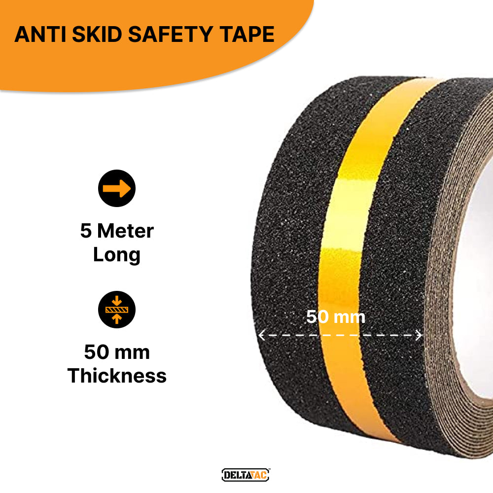 DT 5 Meter Anti Skid Tape with Reflective Stripe