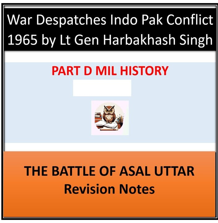 Part D Asal Uttar Revision Notes
