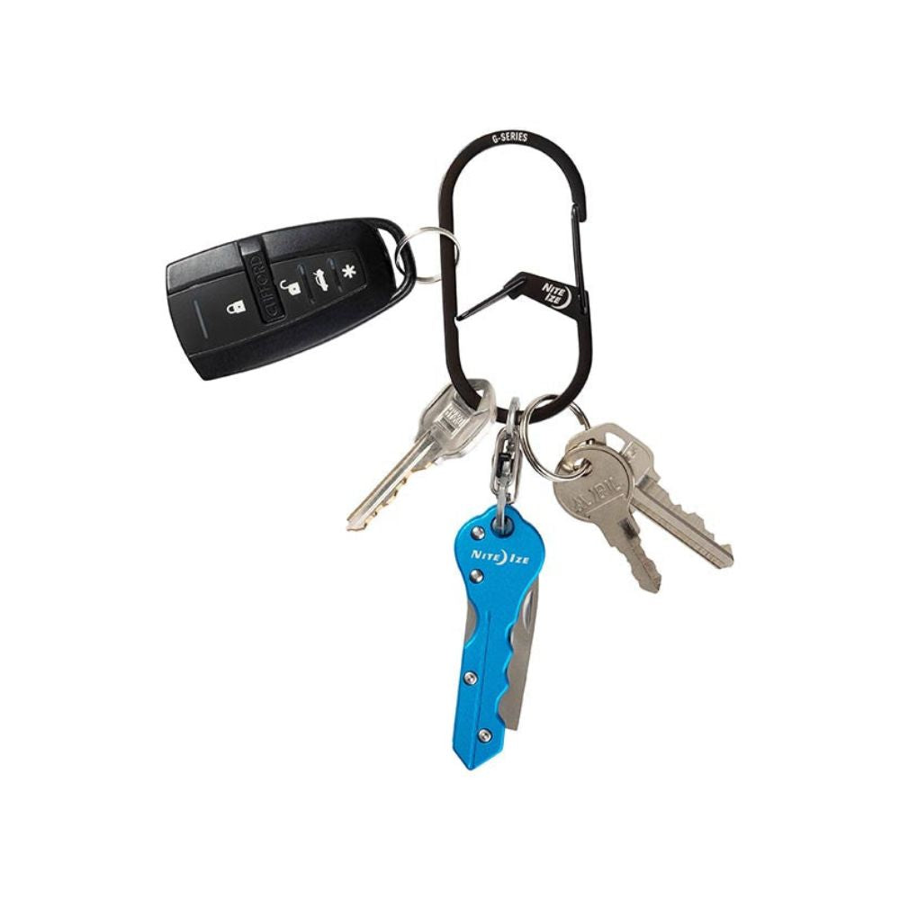 G-Biners Dual Chamber Carabiner - Black