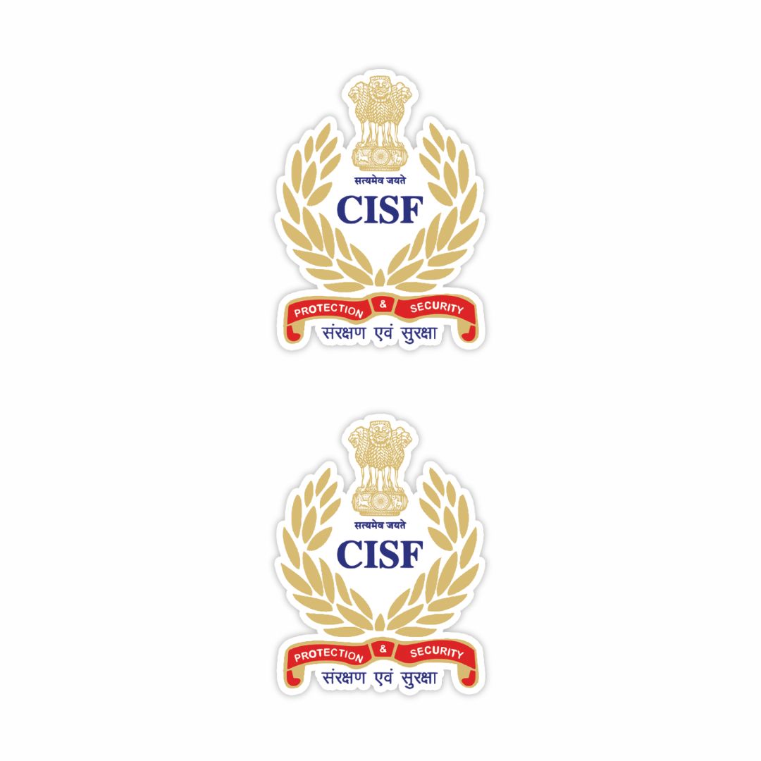 CISF Logo Sticker