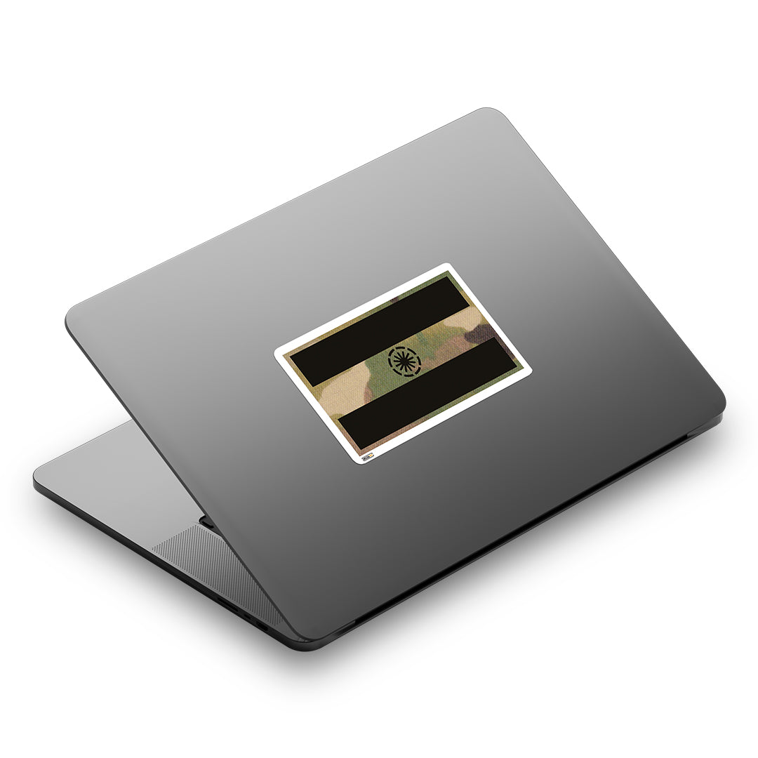 Indian National Camo Flag Sticker - Pack of 2 - DeltaTac.shop