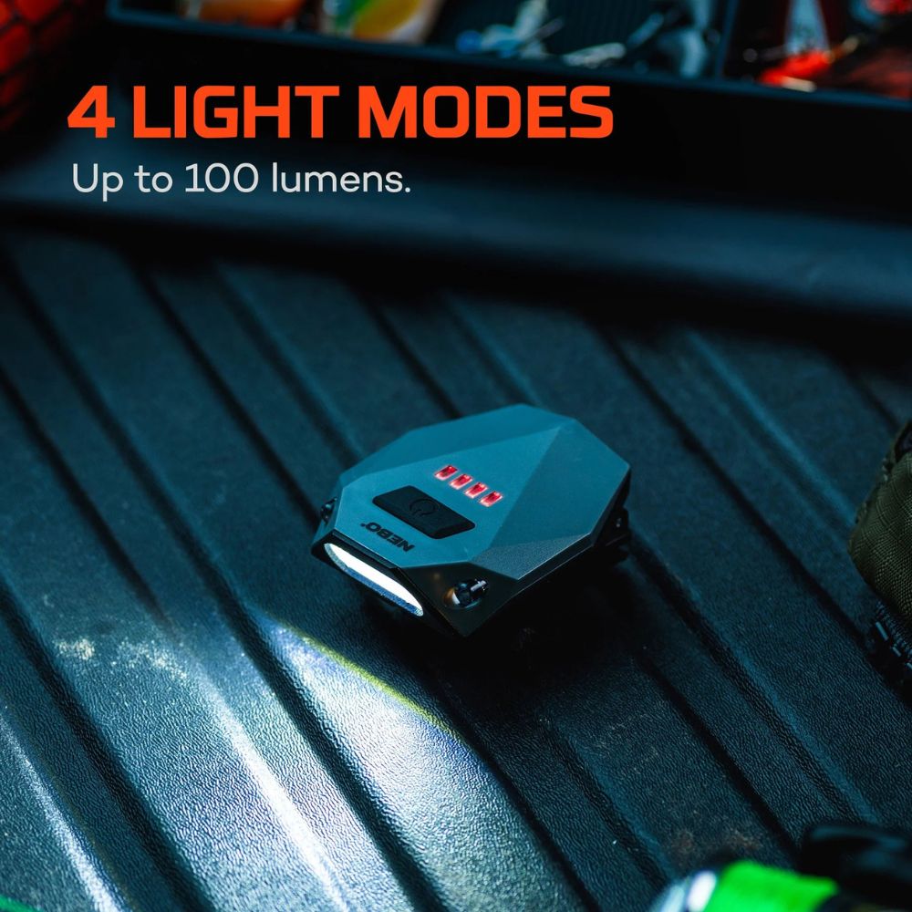 NEBO Einstein Cap 100 | RECHARGE USB-C Rechargeable