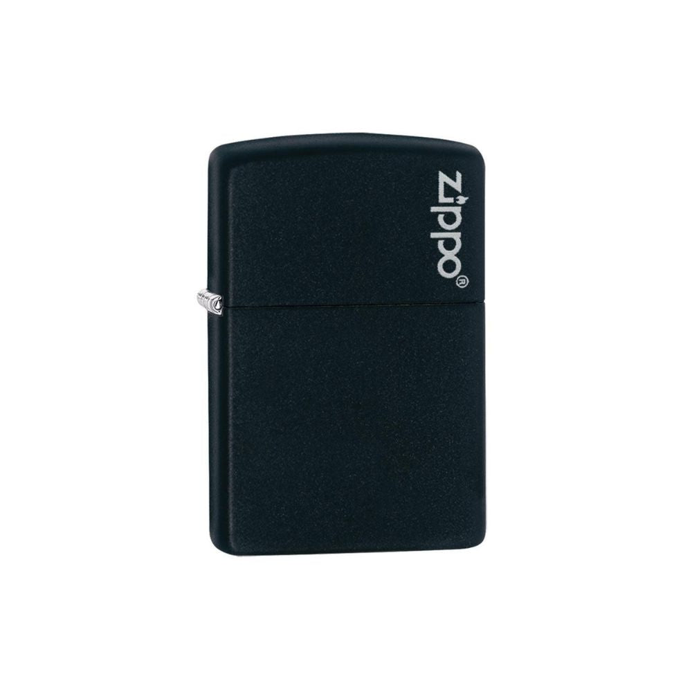 Classic Black Matte with Zippo Logo Lighter