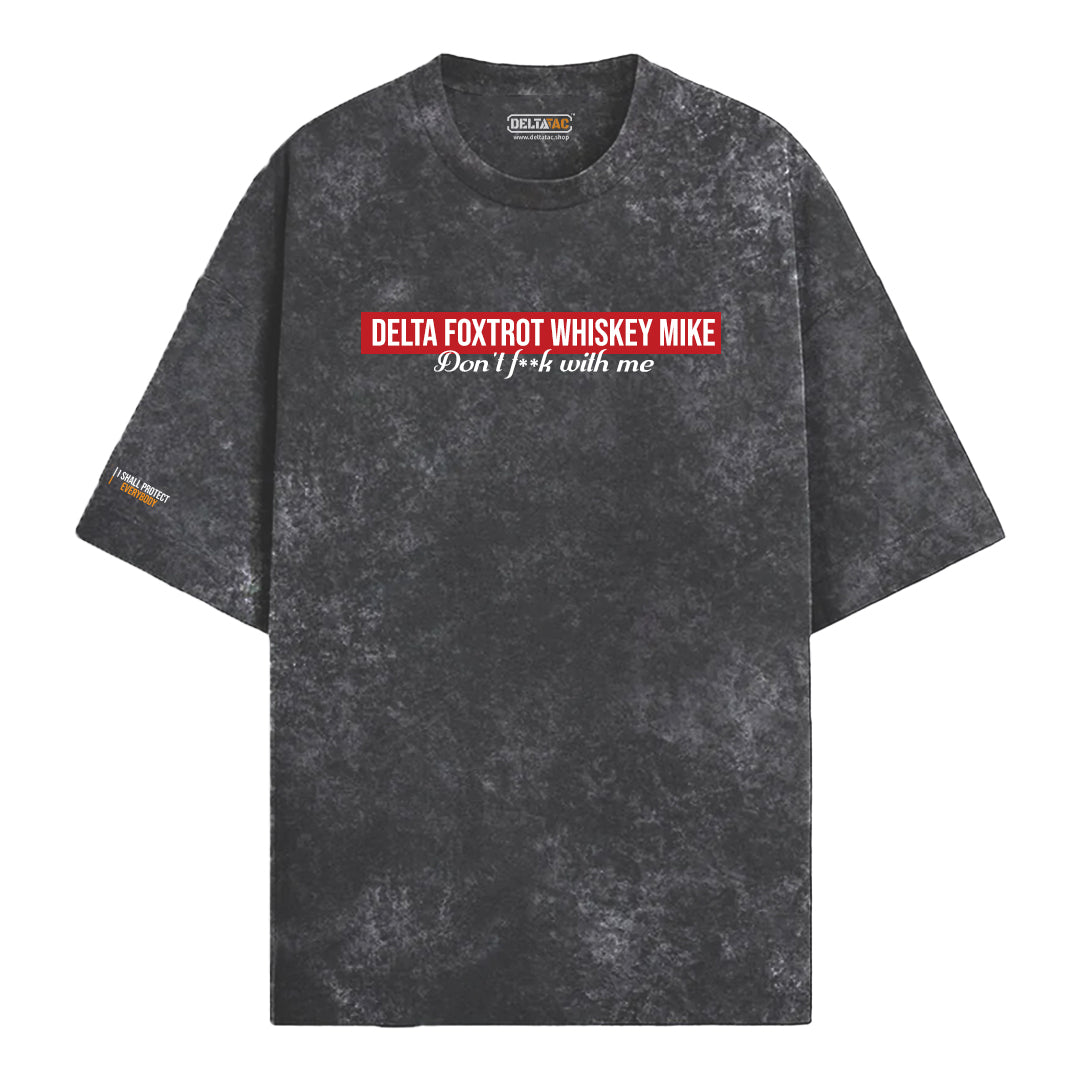Operator Acid Wash Oversized T-shirt
