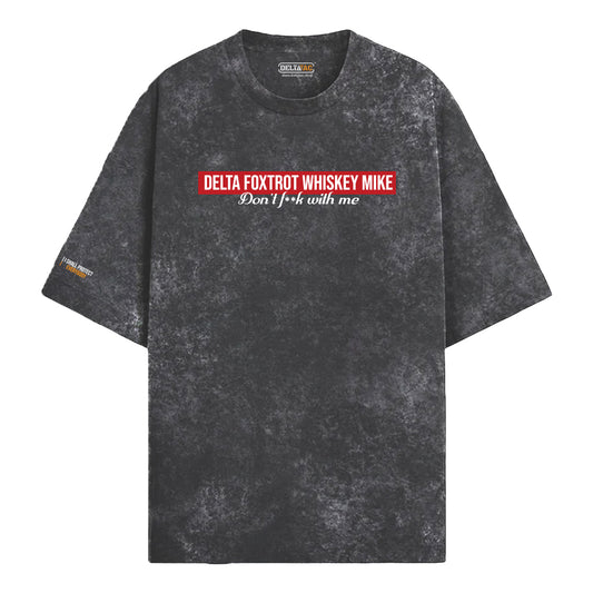 Operator Acid Wash Oversized T-shirt