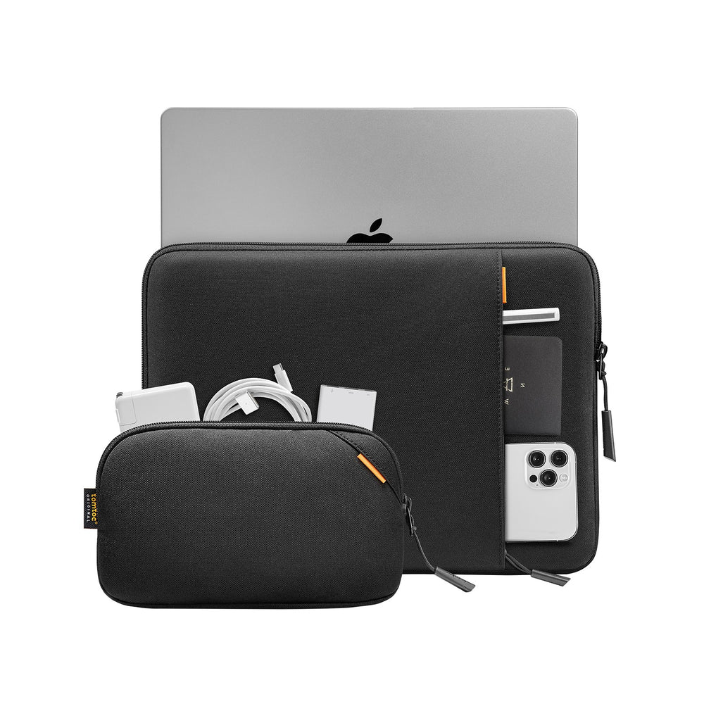 Tomtoc Defender A13 Laptop Sleeve Kit 14 inch - Gray