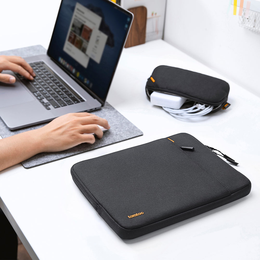Tomtoc Defender A13 Laptop Sleeve Kit 14 inch - Gray