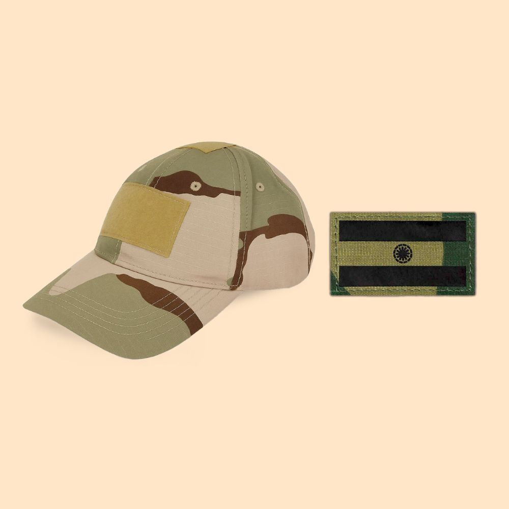 DT Velcro Cap (Desert Camo) - Wear It Solo or Style with a Patch