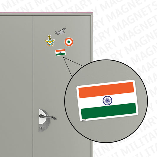 Tricolor Indian National Flag MIni Fridge Magnet