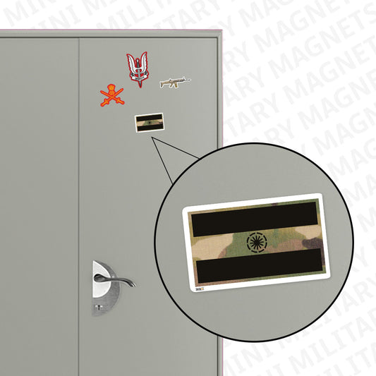 Indian National Camo Flag Mini Fridge Magnet