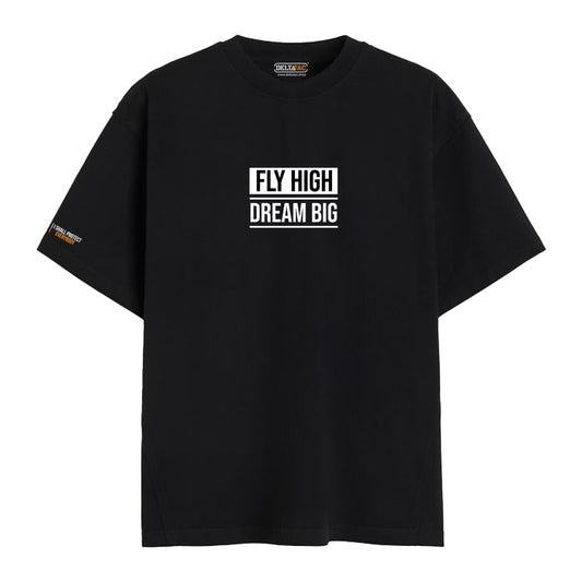 Fly High Dream Big Oversized T-shirt
