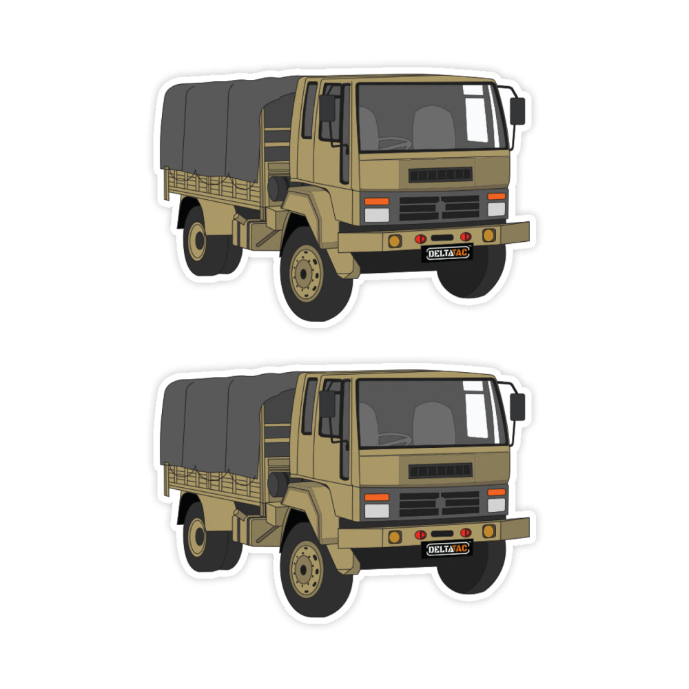 Indian Army Stallion Truck Stickers