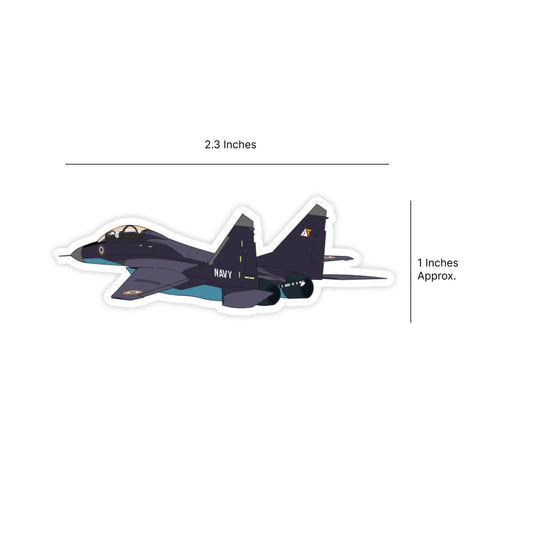 MIG 29K India Navy Sticker