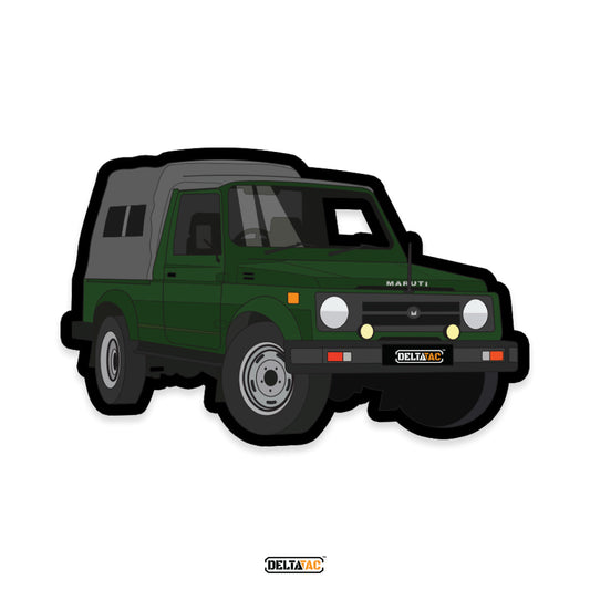 Indian Army Maruti Gypsy Sticker