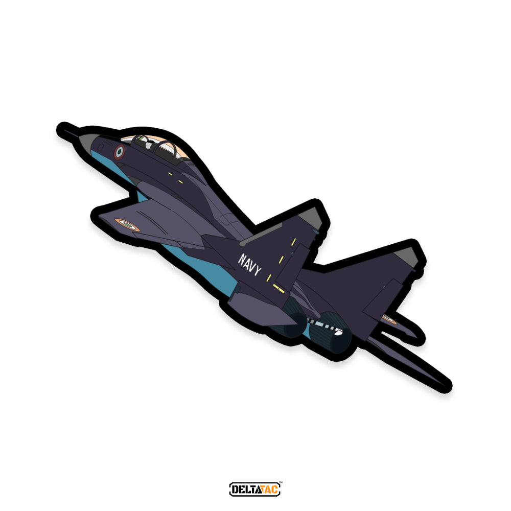 Indian Navy MiG 29K Sticker - Pack of 2