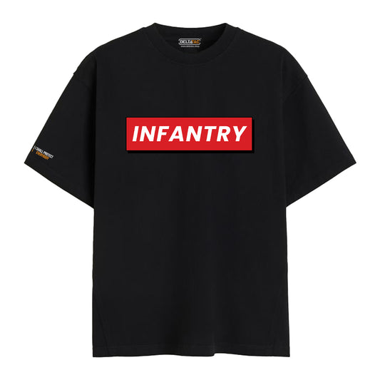 Queen Of Battle - Infantry Oversized T-shirt