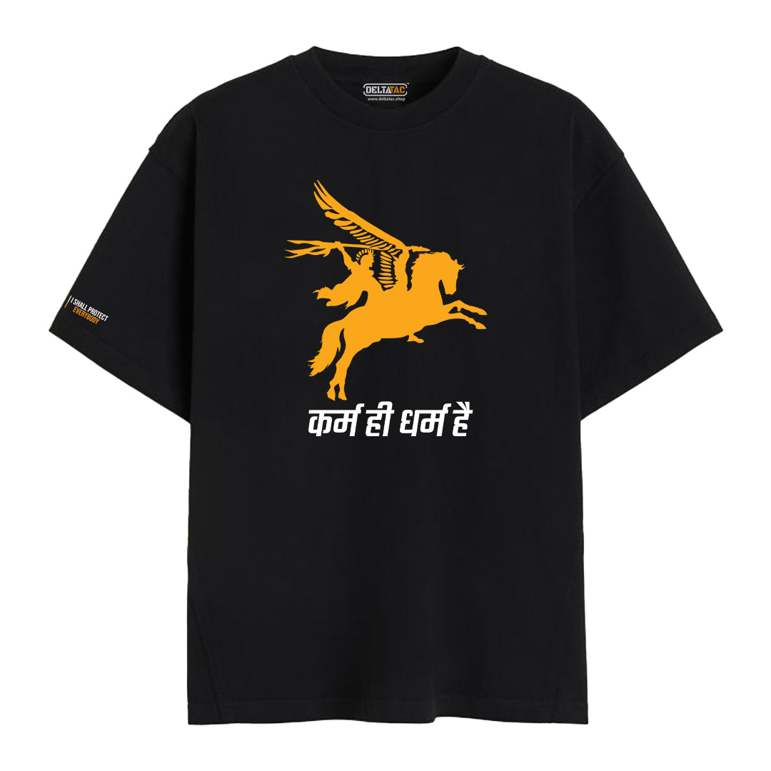 Karm He Dharm Oversized T-Shirt