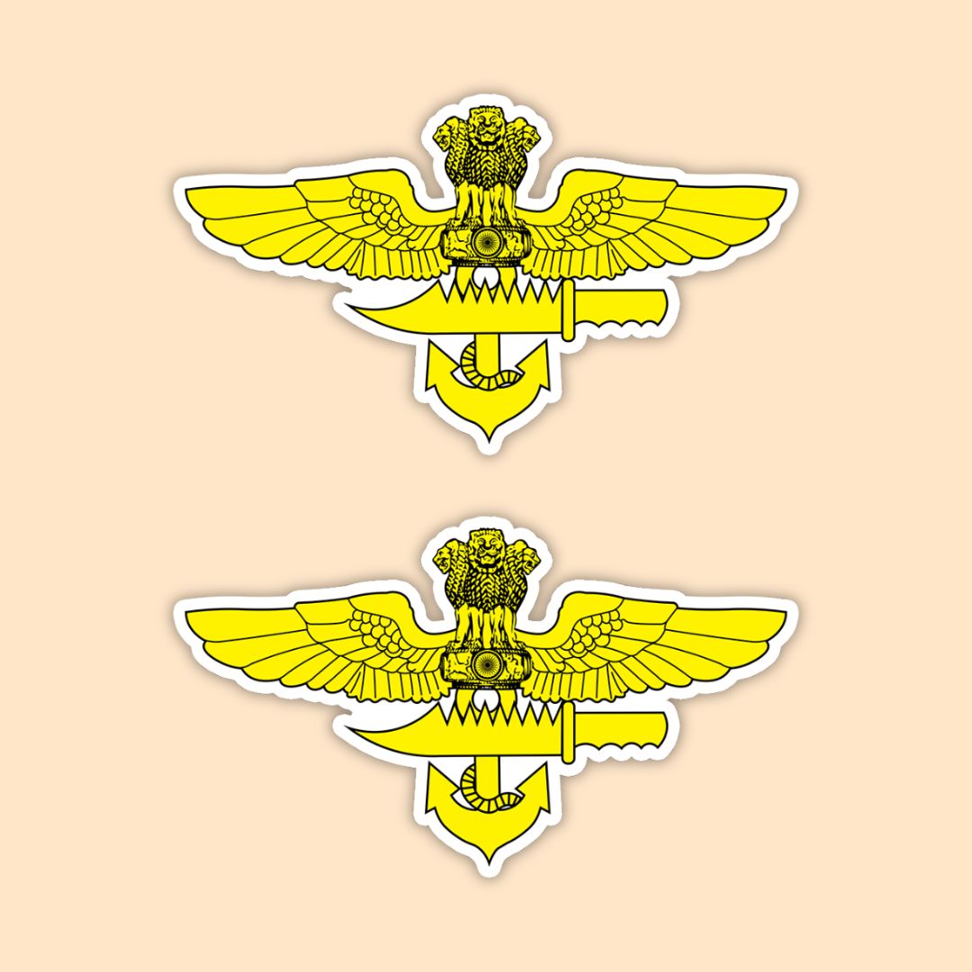 MARCOS Insignia Fridge Magnet - Indian Marine Commandos