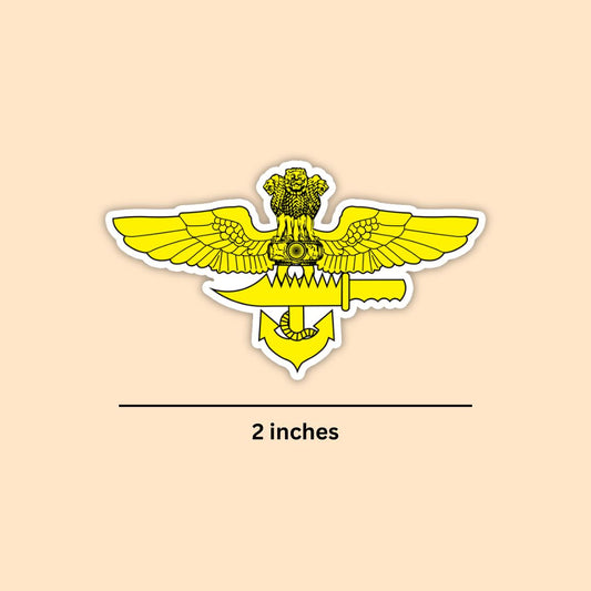 MARCOS Insignia Vinyl Sticker Pack (Set of 2) | Indian Marine Commandos