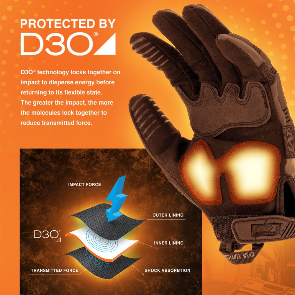 Mechanix M-Pact® Covert- Fingerless Tactical Gloves