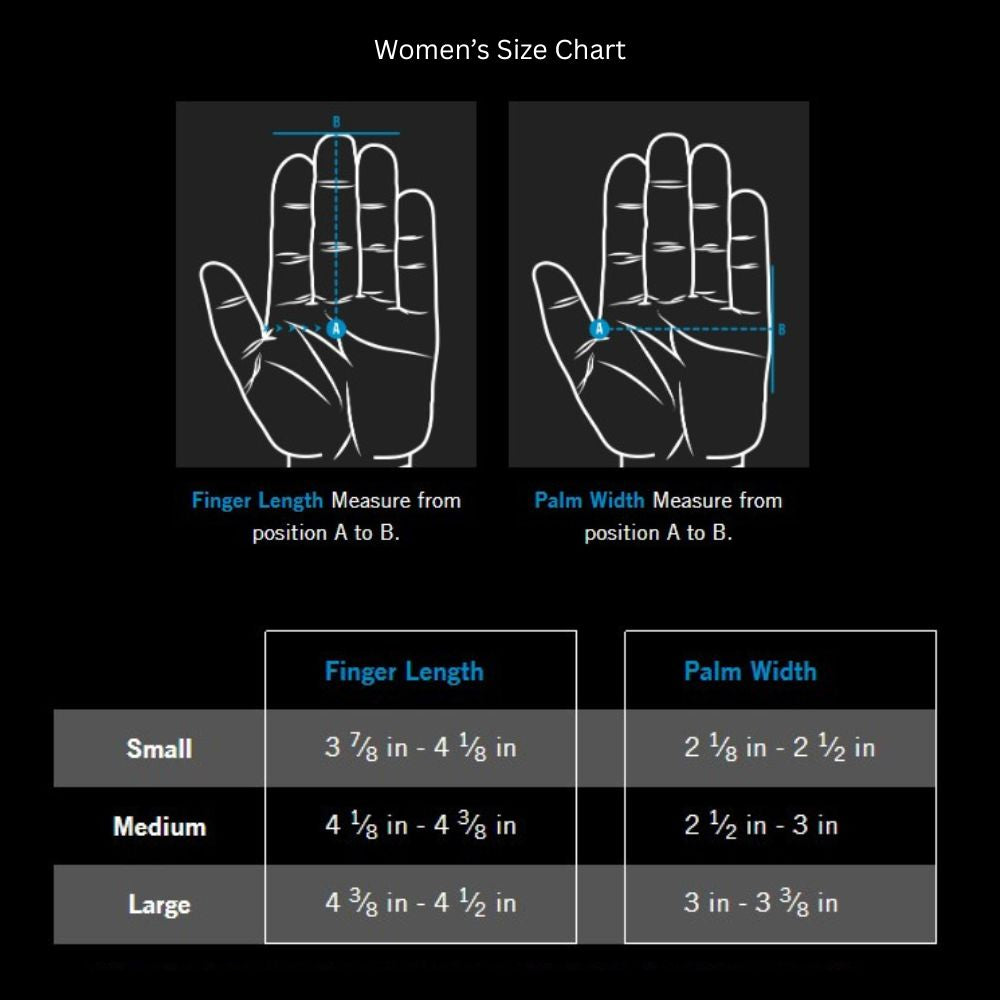 Mechanix M-Pact® Covert- Fingerless Tactical Gloves size chart women