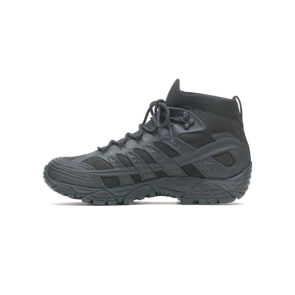 Merrell Men's Moab Velocity Tactical Mid Waterproof Shoes - Black