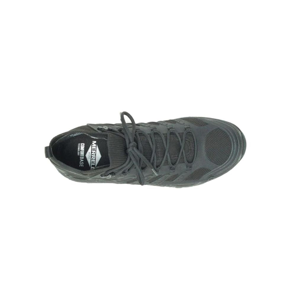 Merrell Men's Moab Velocity Tactical Mid Waterproof Shoes - Black