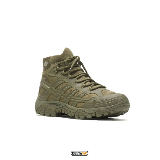 Merrell Men's Moab Velocity Tactical Mid Waterproof Shoes - Olive