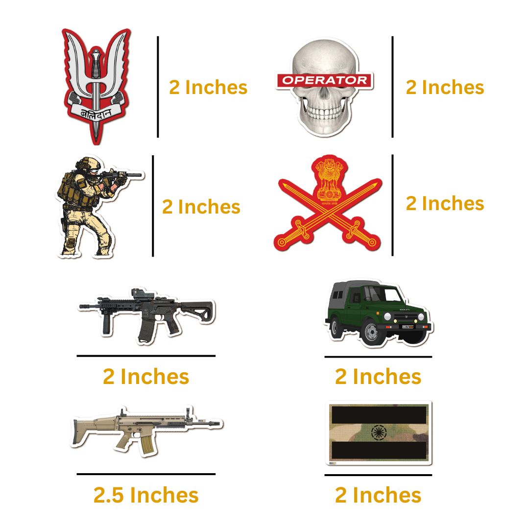 Army Mini Fridge Magnet Combo