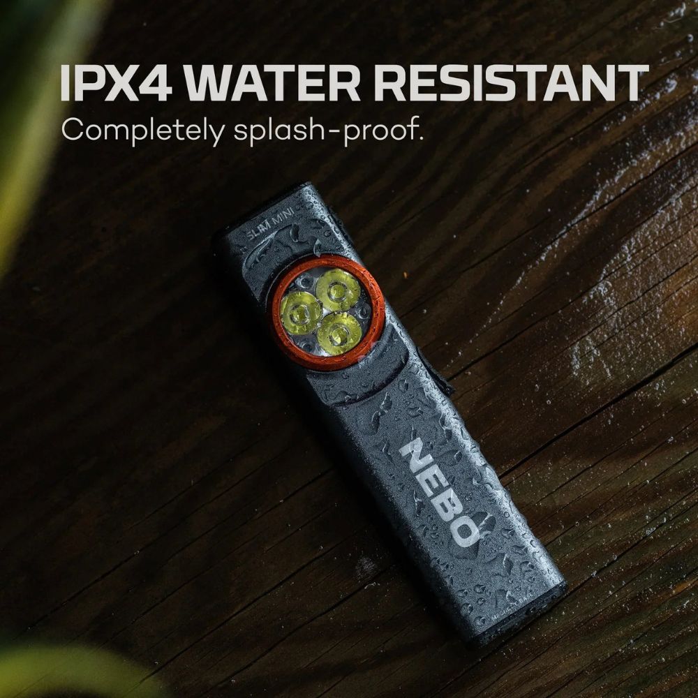 NEBO Slim Mini LED flashlight | USB-C Rechargeable