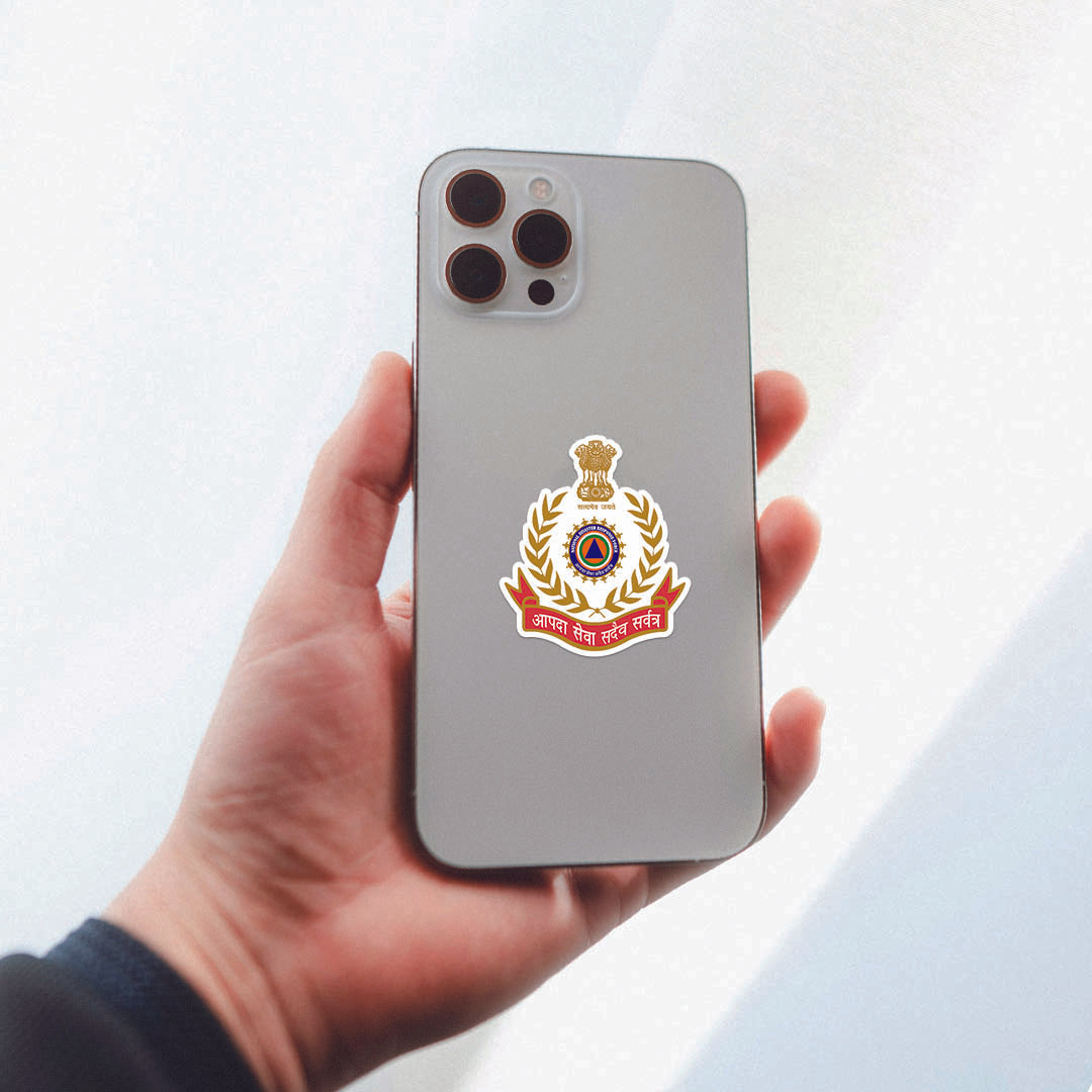 NDRF Logo Sticker