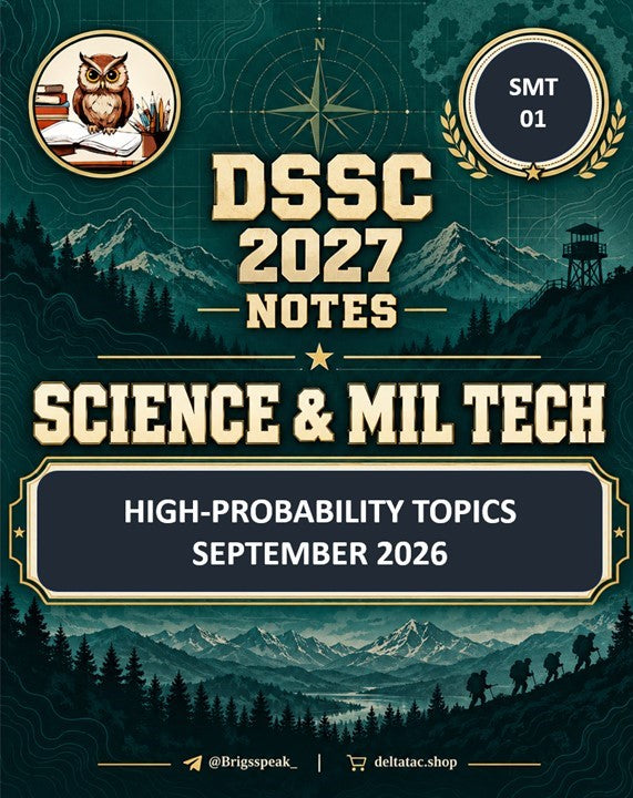 DSSC 2027 Science & Military Technology – High-Probability Topics September SMT 01