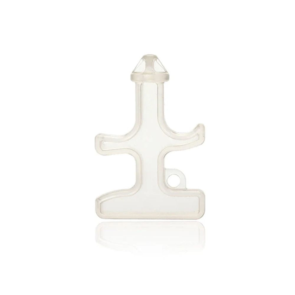 Self Defense Stinger Tool Keychain- Clear White