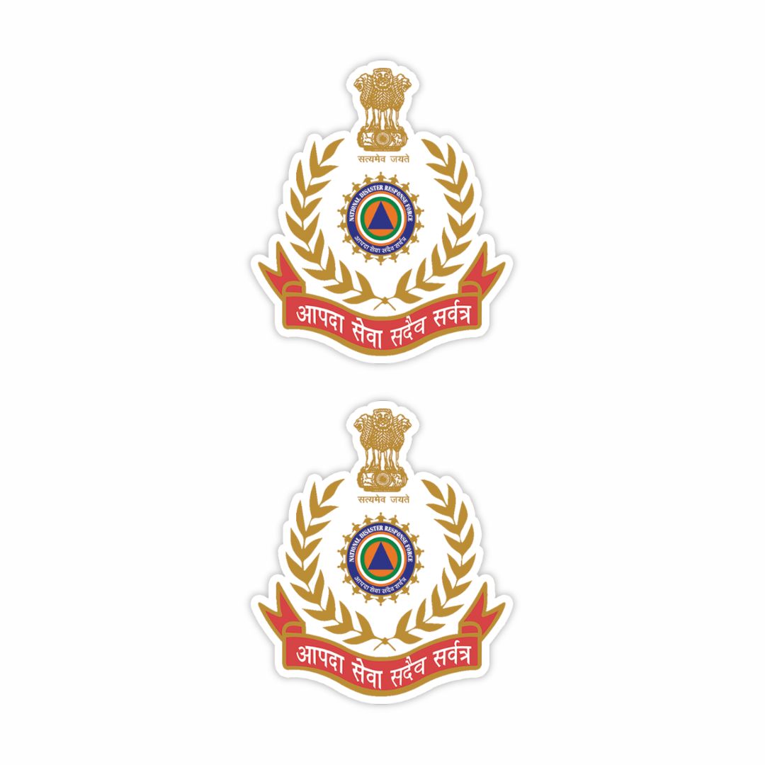 NDRF Logo Sticker