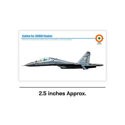 Mini Fridge Magnet - Sukhoi Su-30 MKI Flanker
