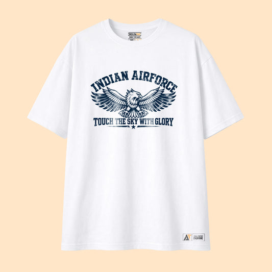 Touch the Sky T-shirt | Indian Air Force Graphic Tee | Deltatac