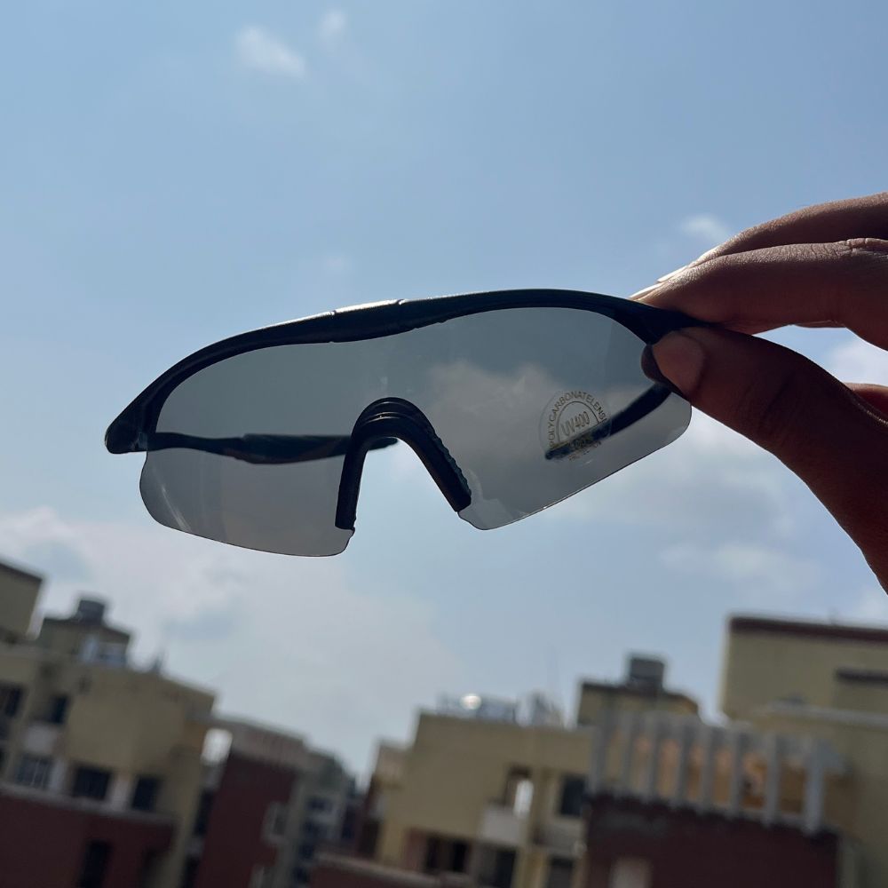 Tactical Military Sports Sunglasses- Black