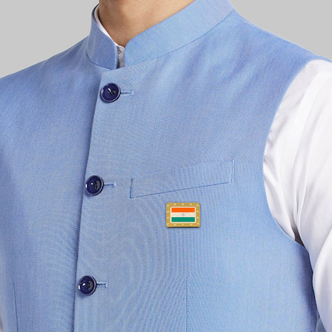 DT India Flag Lapel Pin