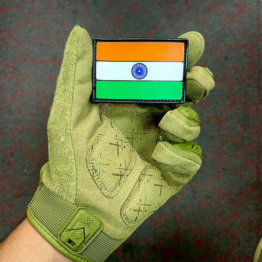 Tricolor PVC Velcro Patch