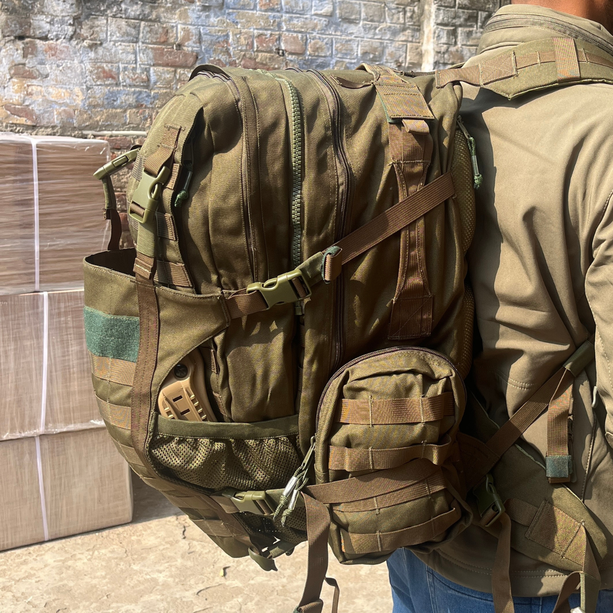 75 Liter Rucksack (Orion) - Olive Drab Color