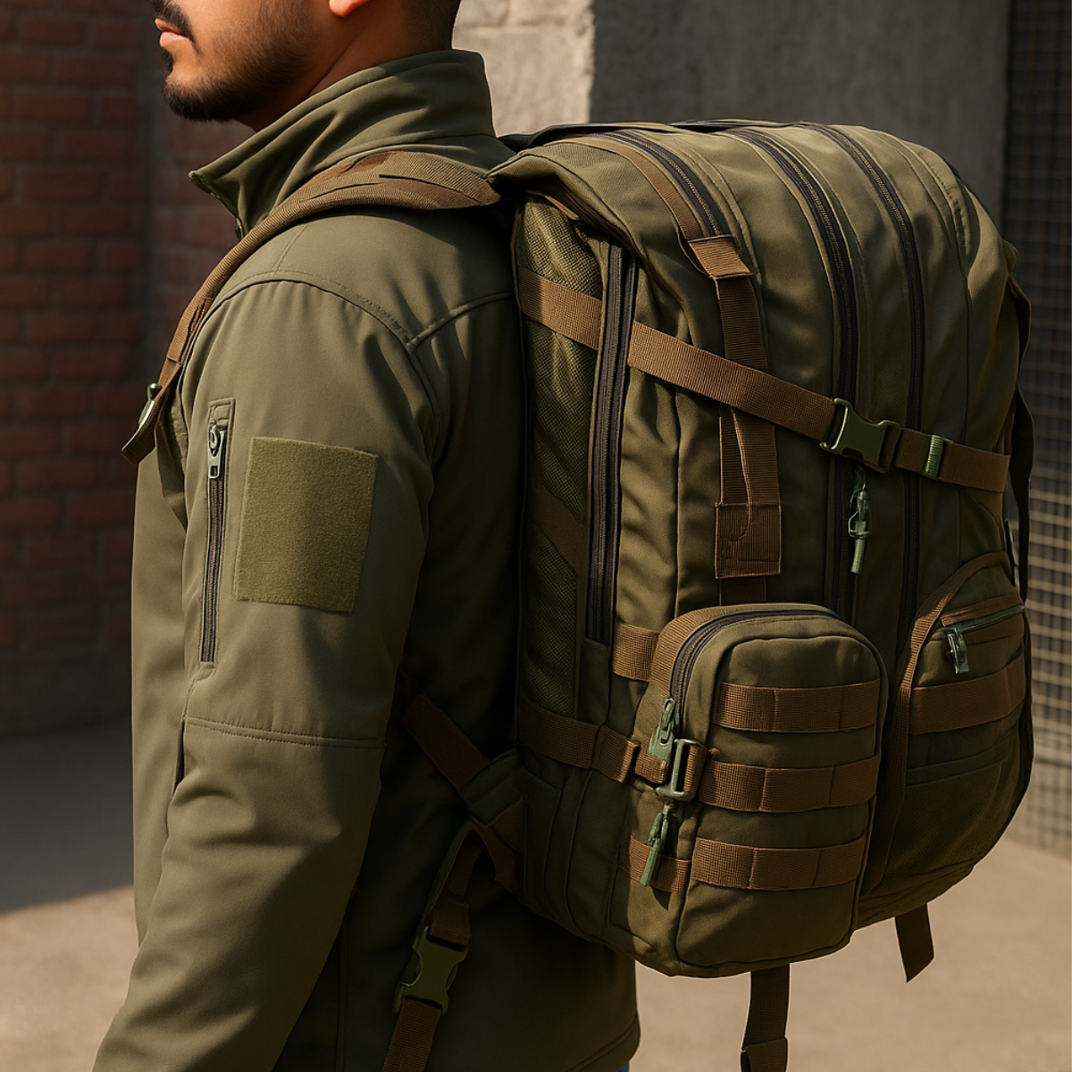 75 Liter Rucksack (Orion) - Olive Drab Color