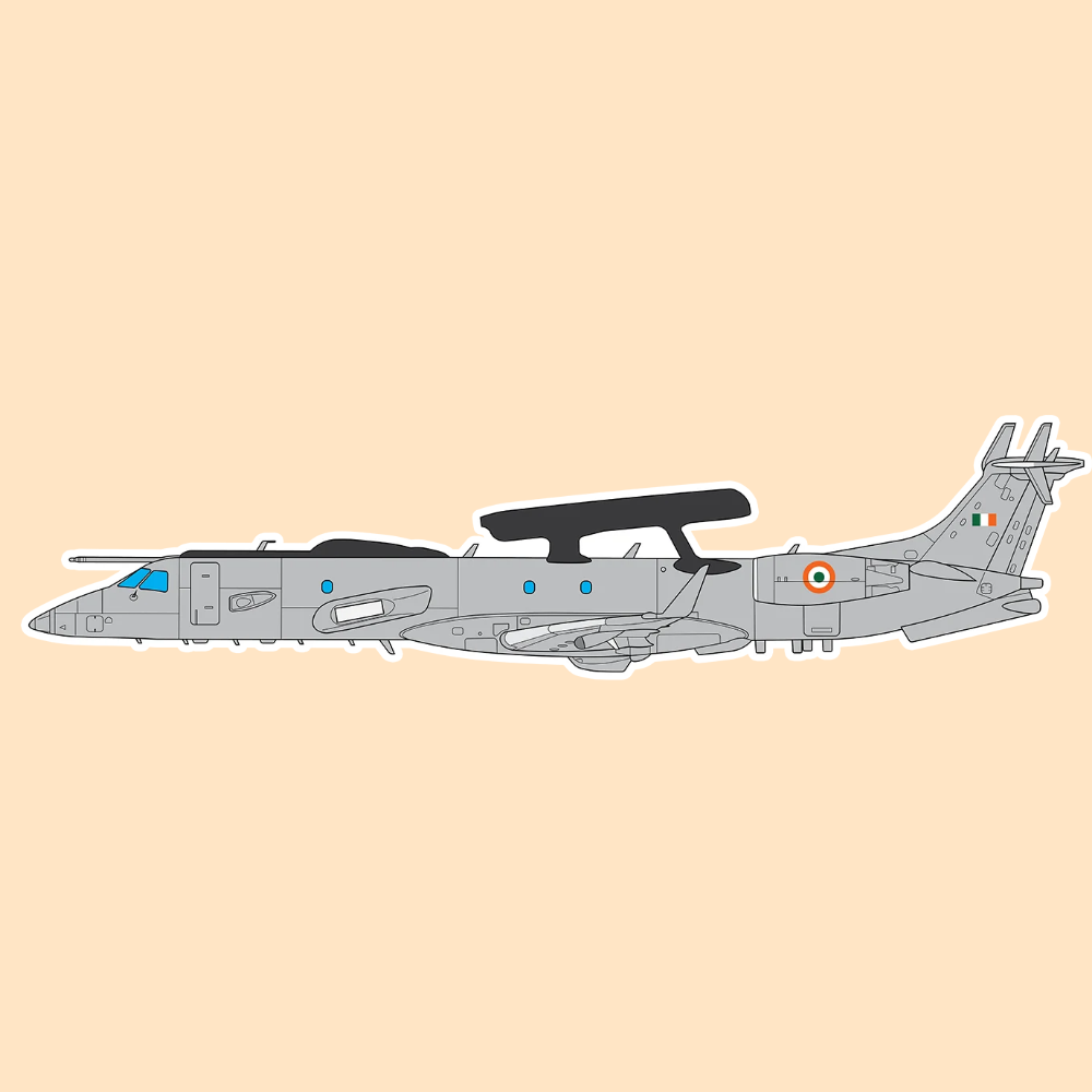 Netra AEW&C Sticker | Indian Air Force
