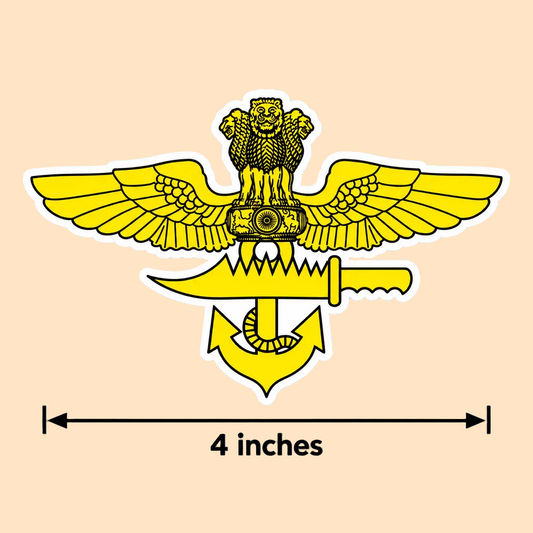 MARCOS Insignia Fridge Magnet | Indian Marine Commandos