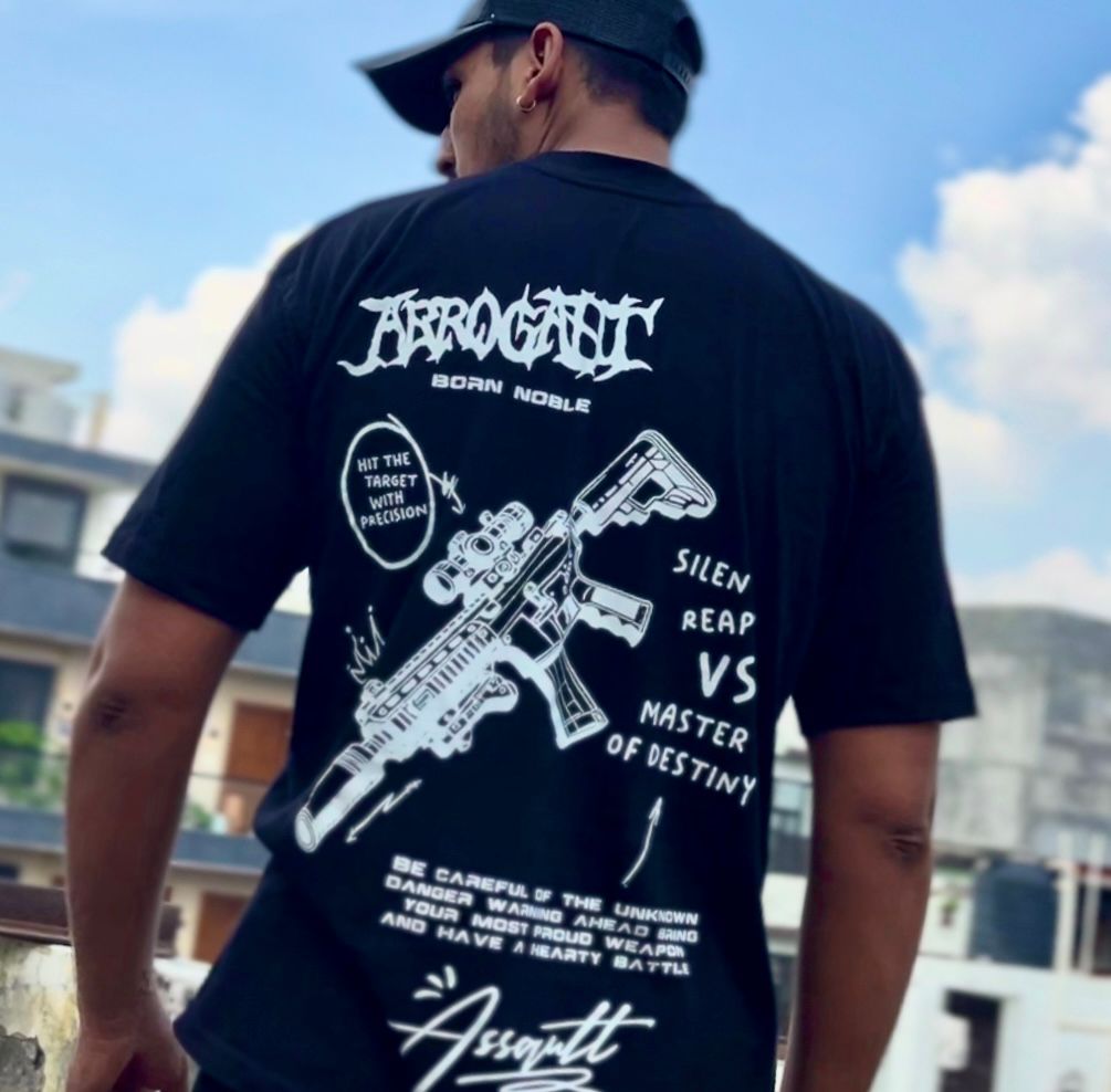 Master of Destiny -Lethal Black Tee